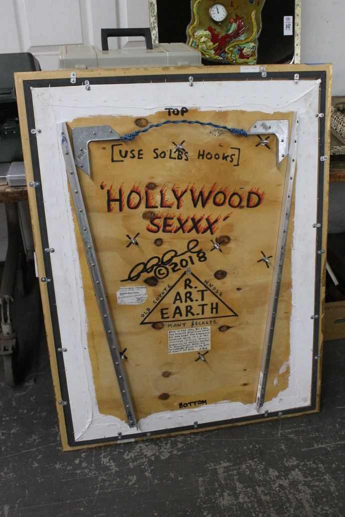 Richard Roehl Sculptured Wall Art Hollywood Sexxx - 30
