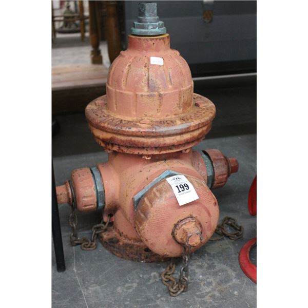 Cast Vintage Fire Hydrant