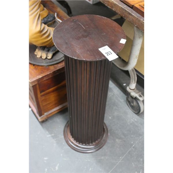 Mahogany Pedestal