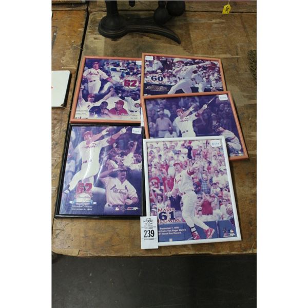 Mark McGuire Framed Baseball Memorabilia - 5