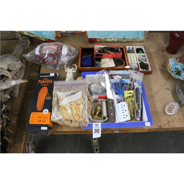 Asst. Vintage Utensils, Tools, Décor, Shoe Supports, Crimson Tide Football