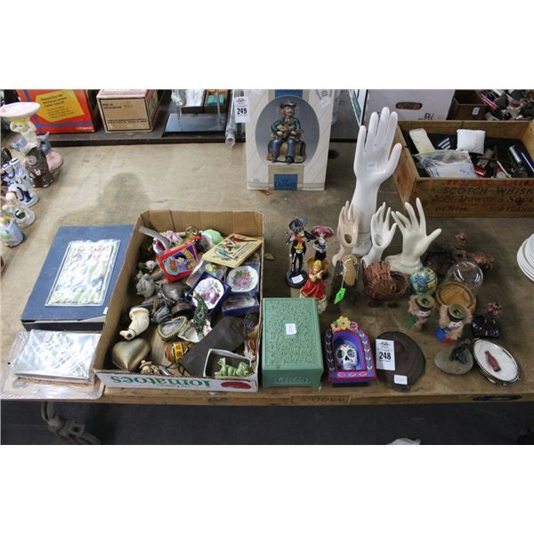 Day of Dead/Other Figurines, Aerosol, Porcelain Ring Stands, Miniatures, Padlock
