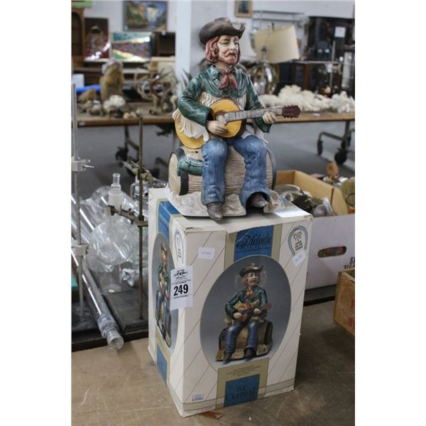 Melody In Motion Guitarist Musicbox Figurine w/Box