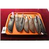 Image 1 : 7-Custom Knife w/Sheath - 7 X $