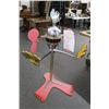 Image 1 : Richard Roehl Sculptured Statuary Martian Heart on Head Signed Under Feet