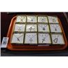 Image 1 : 12-Crystal Heart/Pendant Necklace - 12 X $