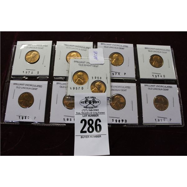 Uncirculated Lincoln Cents - 8