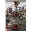 Image 1 : Richard Roehl Sculptured 8' Wooden on Flex Boom w/Bowling Pins