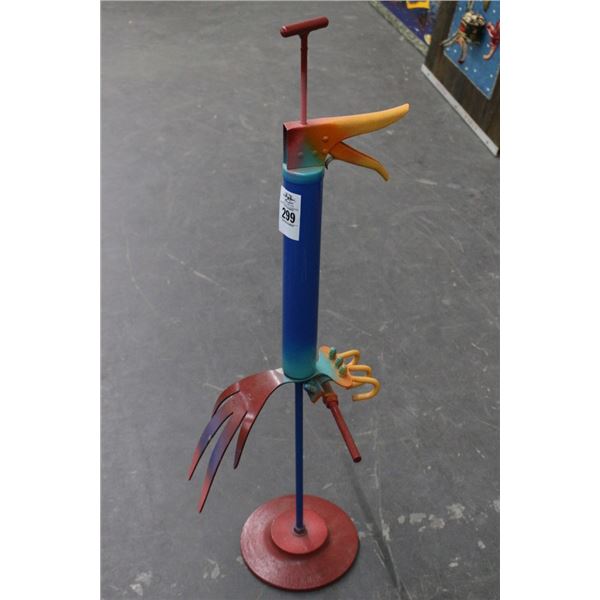 Richard Roehl Sculptued 3' Chaulk Gun