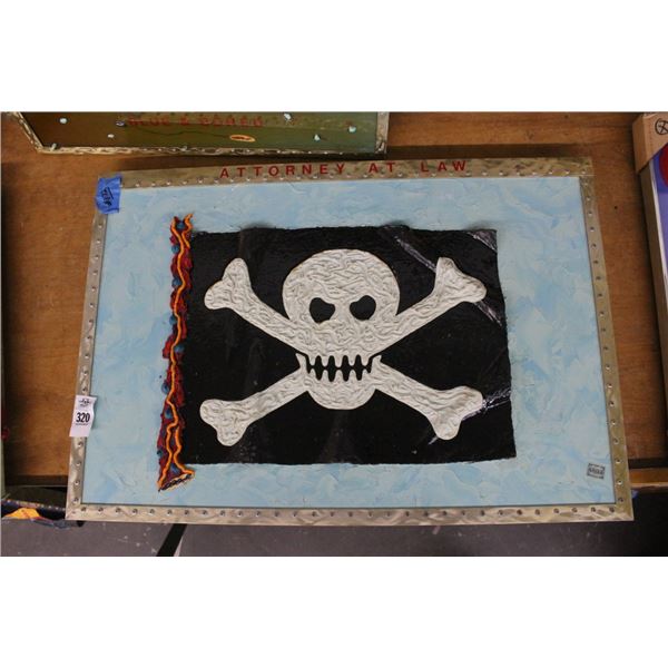 Richard Roehl Sculptured Wall Art Attorney At Law - 30"  X  36"