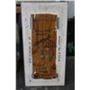 Image 2 : Richard Roehl Sculptured Wall Art Welcome - 18"  X  30"