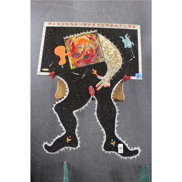 Richard Roehl Sculptured Wall Art Madonna MB - 36"  X  40"