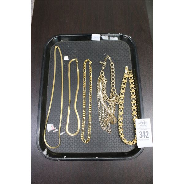 Gold Fashion Necklaces - 5