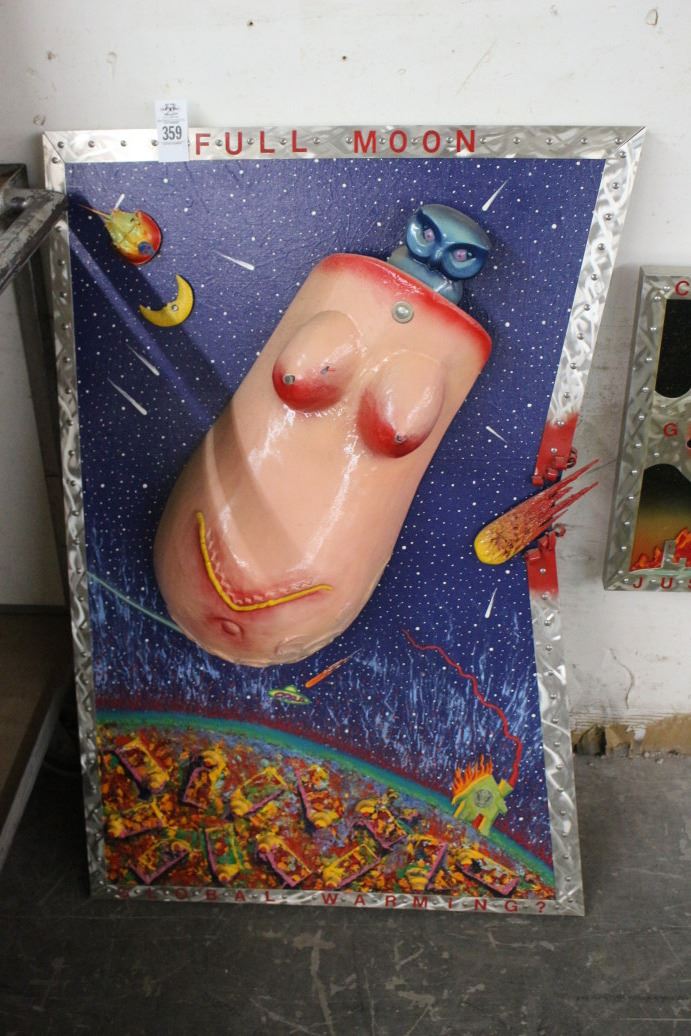 Richard Roehl Sculptured Wall Art Full Moon - 30