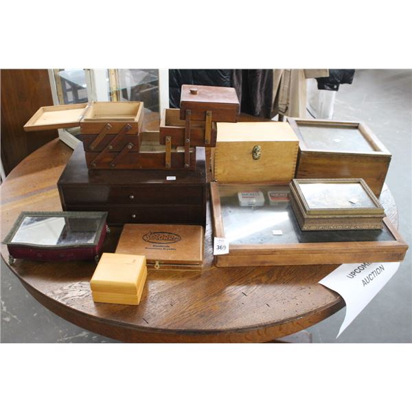 Asst. What Not Storage Boxes, Shadow Boxes - 9
