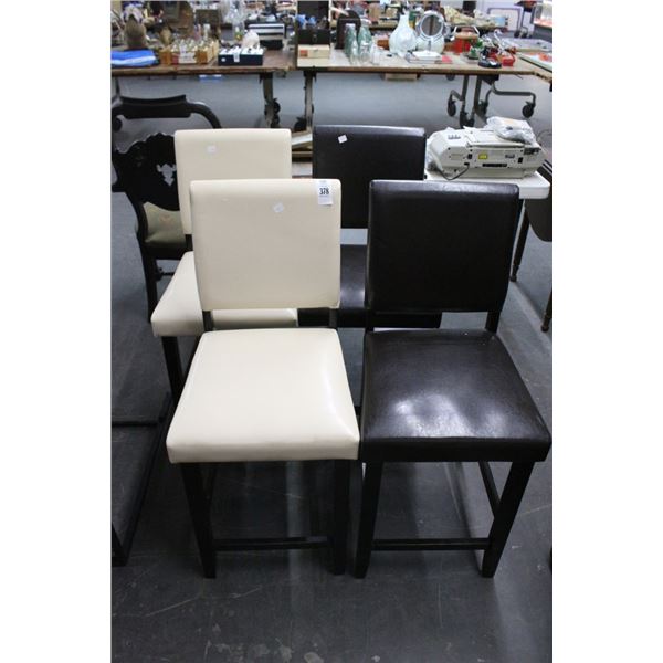 Padded Bar Stools - 4