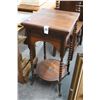 Image 1 : Ornately Carved Spun Leg Ball In Claw Hall Table