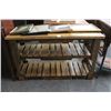 Image 1 : Distressed 3 Tier Hall Table - Made From Pallets