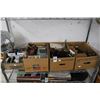 Image 1 : Boxes 4 Games, Books Rubber Stamps, Light Bulbs, Asst. Vintage Home Goods