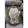 Image 1 : Ornate Plastic Gold Guild Framed Mirror - No Shipping
