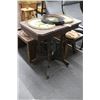 Image 1 : Mission Mahogany Hall Table w/Marble Top