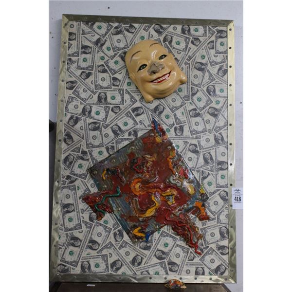 Richard Roehl Sculptured Wall Art Anything You Want - 24"  X  36"