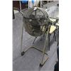 Image 1 : Antique Drum Fan On Roller Stand