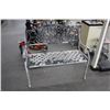 Image 1 : Cast Alum. Patio Bench