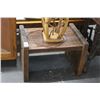 Image 1 : Old Wood Plank End Table