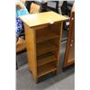 Image 1 : Wooden Pedestal w/Storage Shelves
