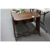 Image 1 : Ornately Carved Mahogany Hall Table