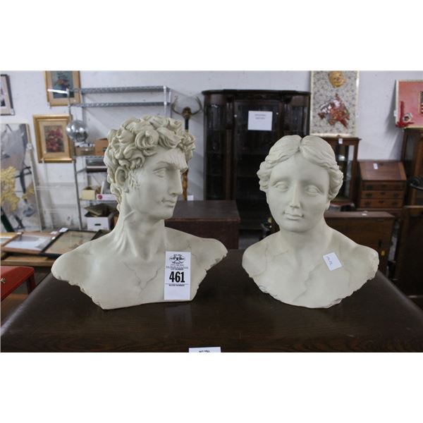 Small Greek Busts - 2