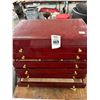 Image 1 : Cherry 6 Drawer Jewelry Cabinet