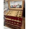 Image 2 : Cherry 6 Drawer Jewelry Cabinet