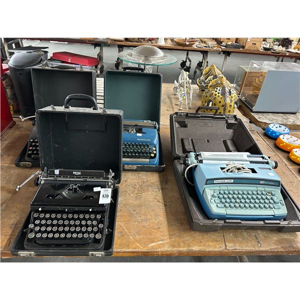 Royal/Remmington/Smith Corona Vintage Typewriters - 4