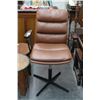 Image 1 : Leather Padded Swivel Stool