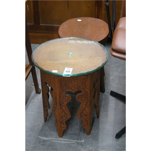 Mahogany End Tables - 2