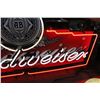 Image 4 : Budweiser The Great American Lauger Large Neon Sign - No Shipping