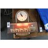Image 1 : Budweiser Clydesdale Lighted Advertising Clock - No Shipping