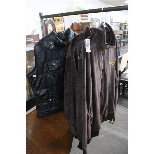 Snoop Dog Jackets, Black Puff Jacket
