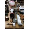 Image 1 : Asst. Vintage Lamps, Lighting Fixtures