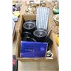 Image 2 : Asst. Electronics Accessories, Keyboard, Hard Drive, Speakers in Box