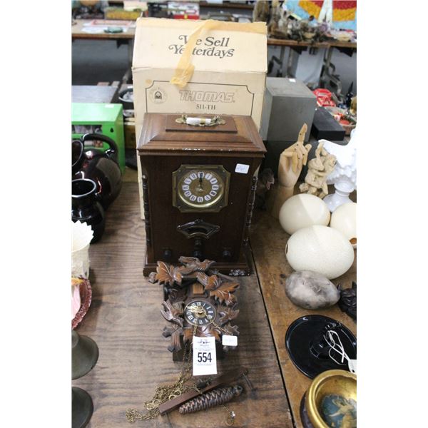 Thomas Collector Vintage Radio, Cuckoo Clock