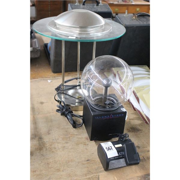 LED Lamp, Plasma Ball Globe, Sad SS Lamp