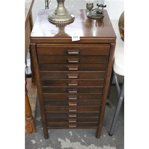 Wood Chest of Drawers