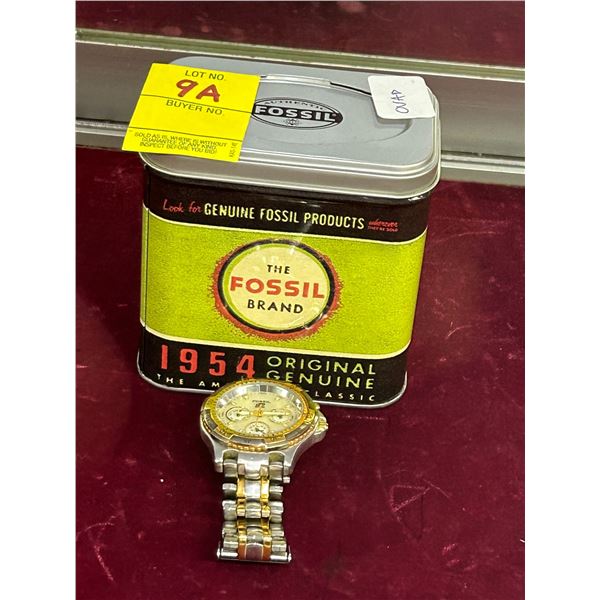 Fossil Mans Watch w/Case
