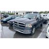 Image 1 : 2014 DODGE RAM 4X4, 4DR EXT CAB PU, GREY, VIN 1C6RR7FG4ES280633,