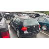 Image 2 : 2002 VOLKSWAGEN GOLF, 4DR HATCH, BLACK, VIN 9BWGK61JX24030448,