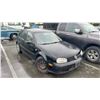 Image 4 : 2002 VOLKSWAGEN GOLF, 4DR HATCH, BLACK, VIN 9BWGK61JX24030448,