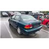 Image 2 : 1998 HONDA CIVIC, 4DR SEDAN, GREEN, VIN 2HGEJ6689WH903224,